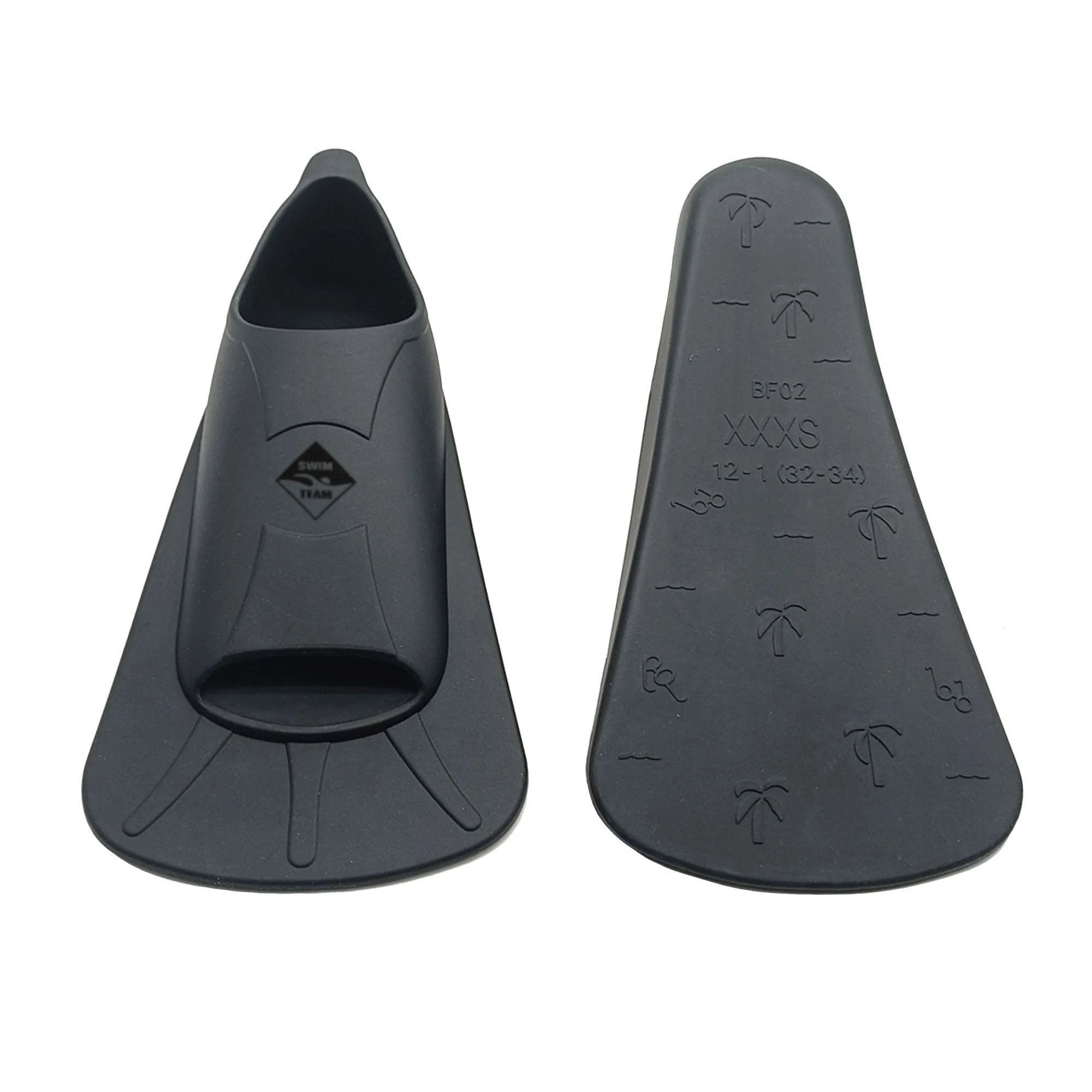Ласти для плавання Swim Team розмір 38-40 чорний