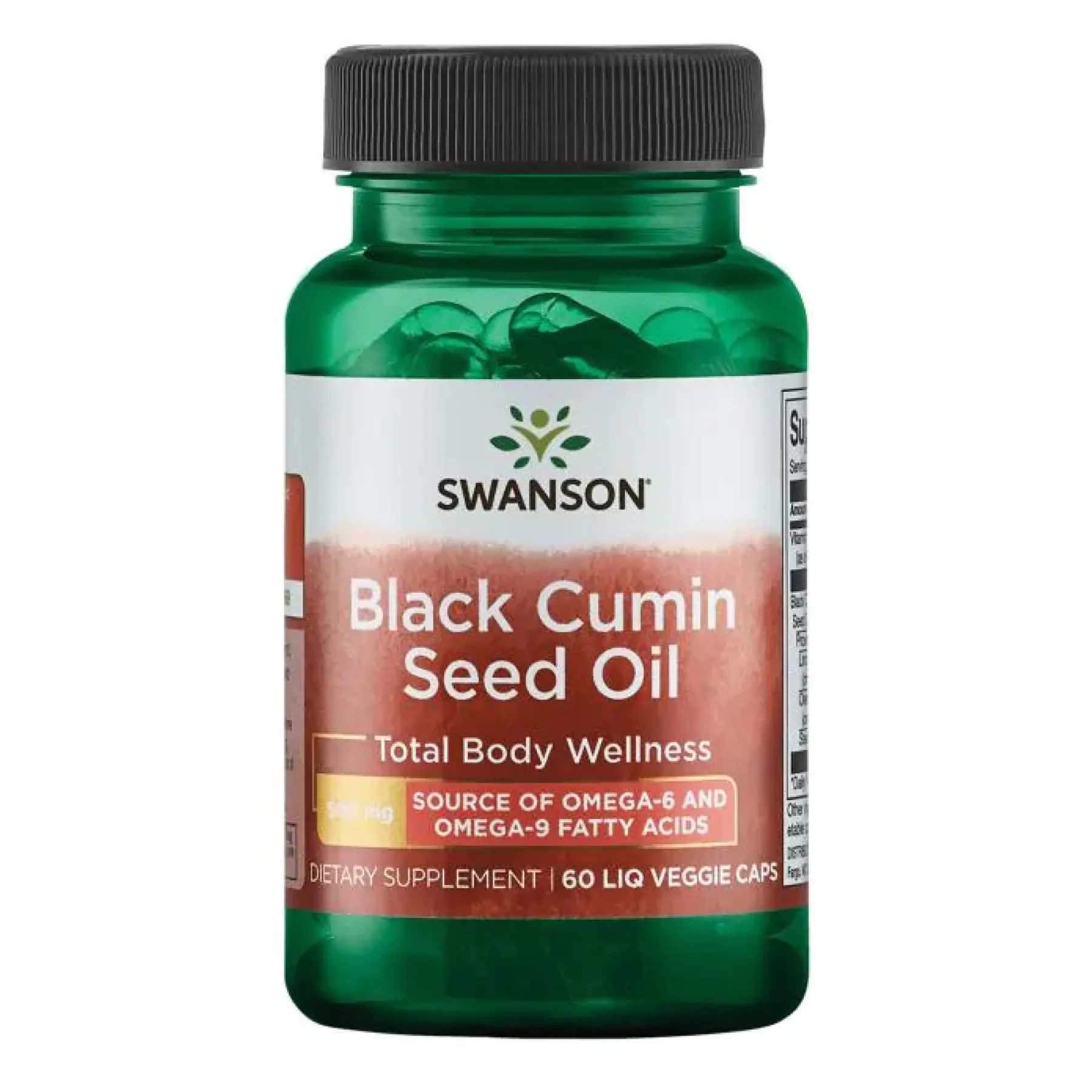 Black Cumin Seed Oil 500 мг - 60 Liq вегкап