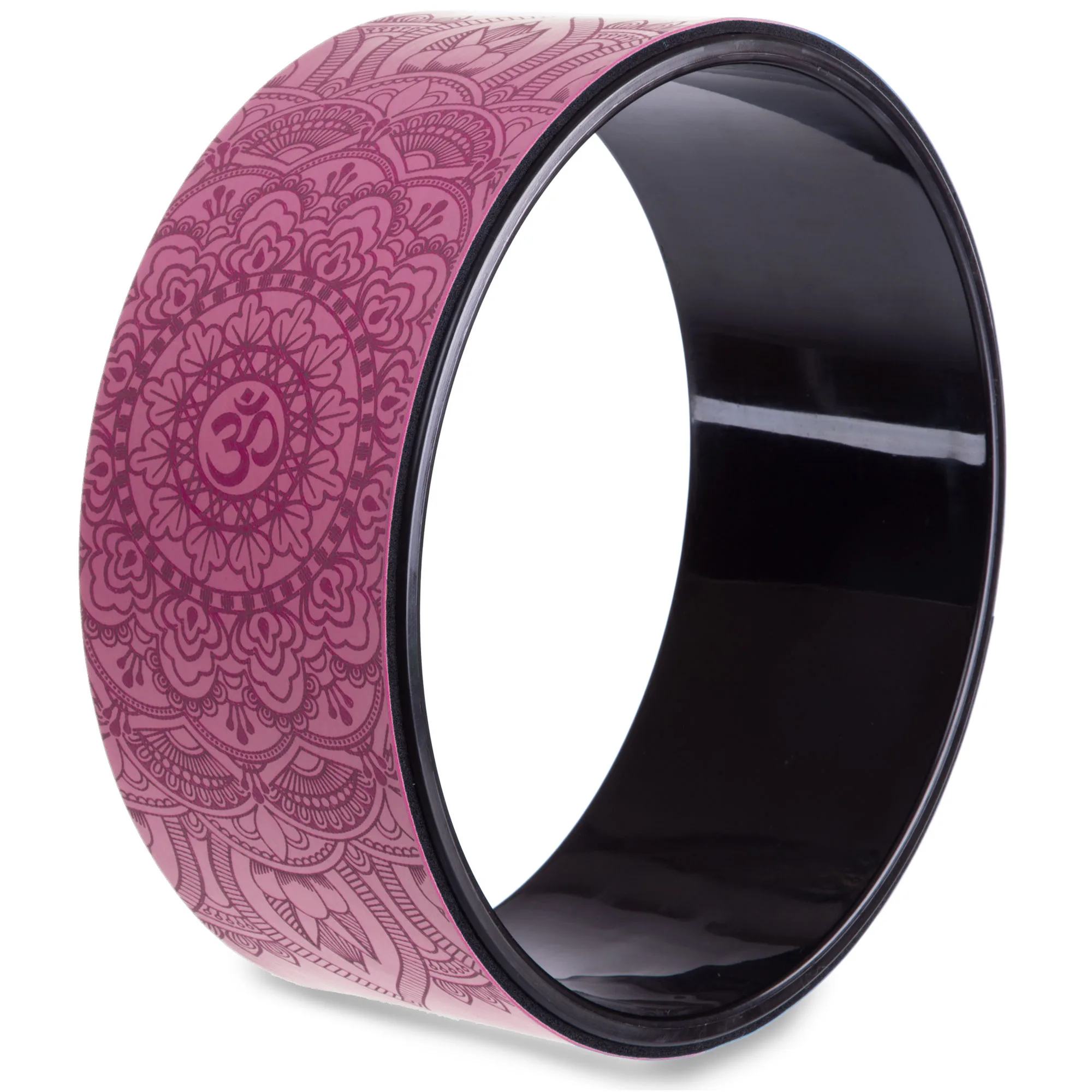 Колесо для пілатес та йога рожевий