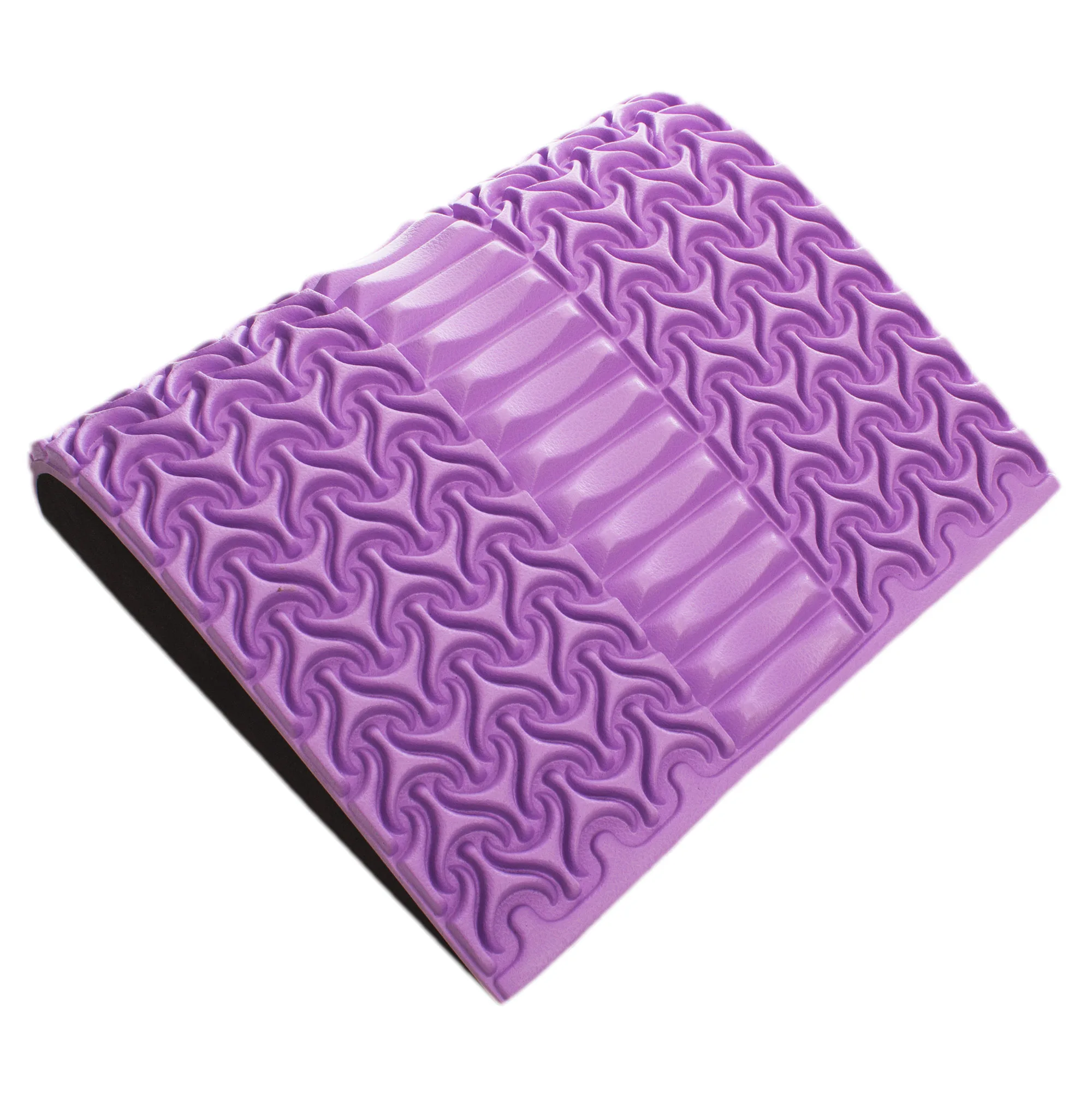Purple massage mat for abs