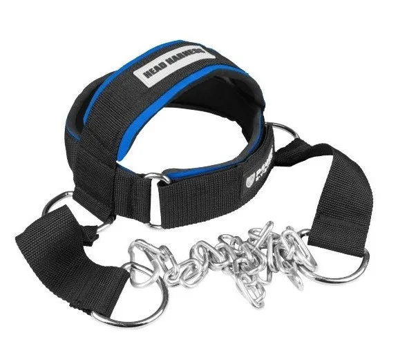 Neck Pull Power System PS-4039 Head Harness Black/Blue