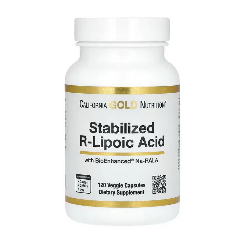 Stabilized R Lipoic Acid - 120 капсул