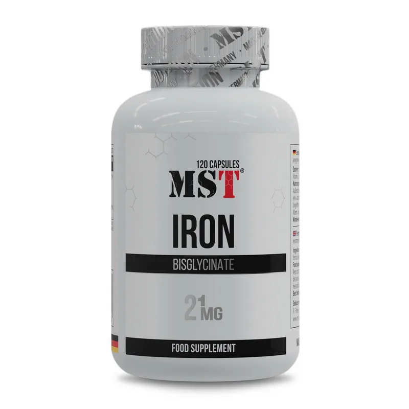 Iron Bisglycinate 21 мг - 120 капсул