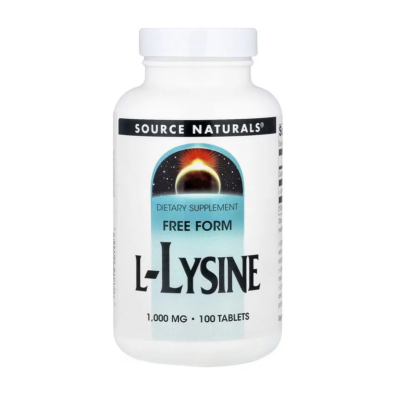 L Lysine 1000 мг - 100 таблеток