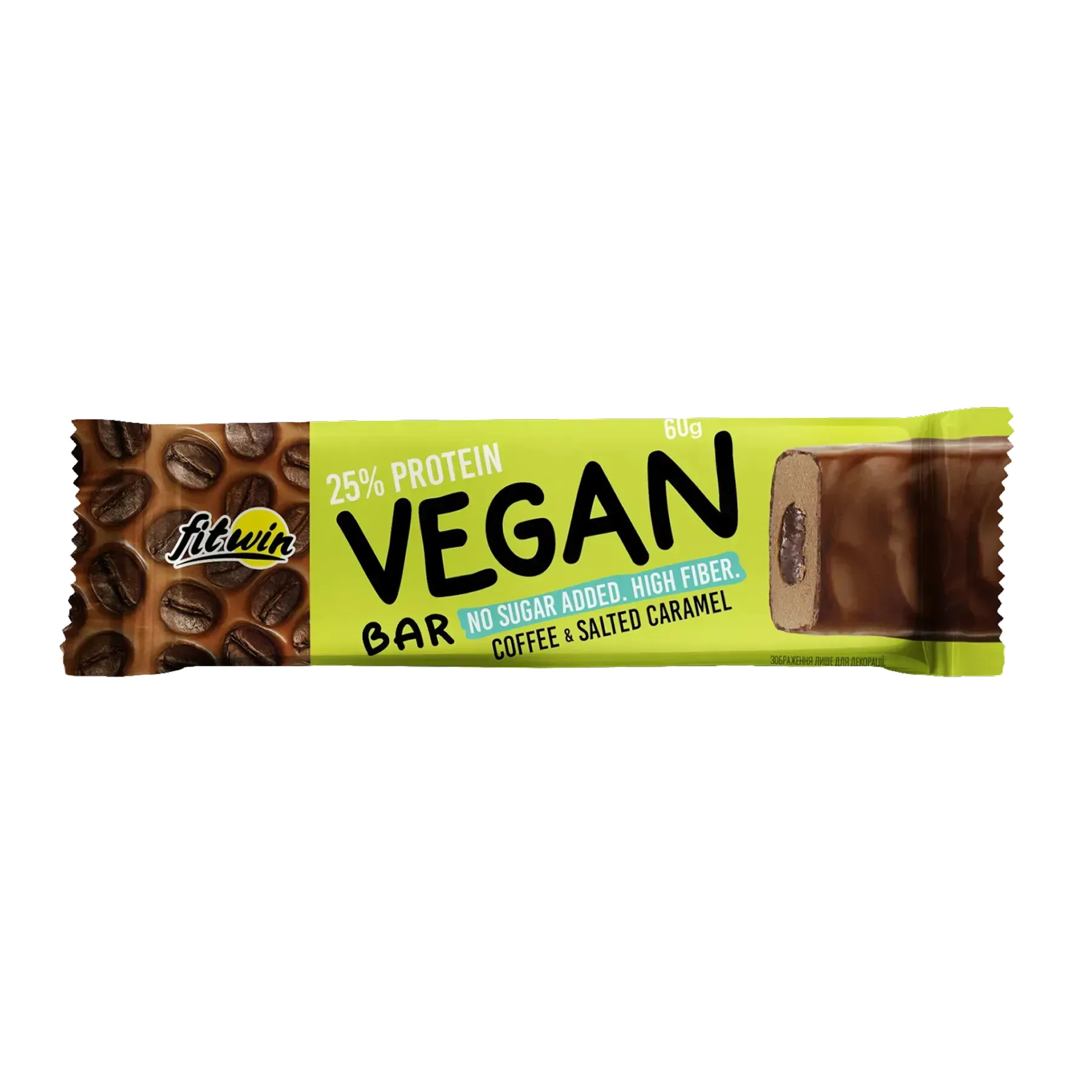 Vegan Bar - 12x60 г Кава та солена карамель