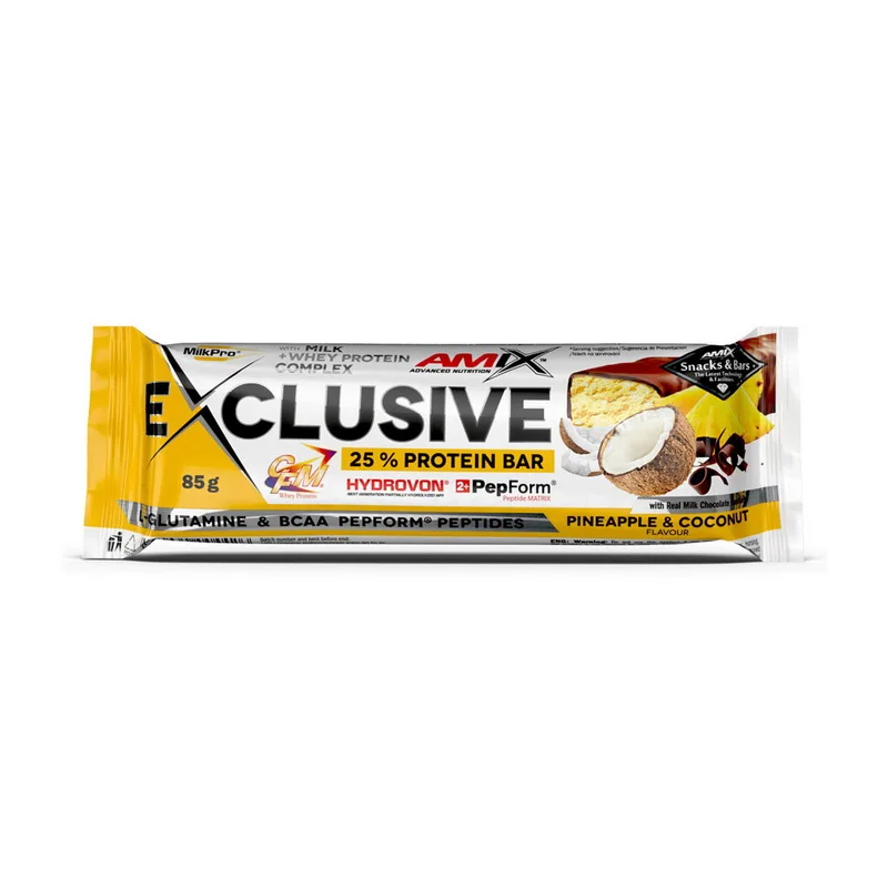 Exclusive Protein Bar 25% - 85 г ананас та кокос