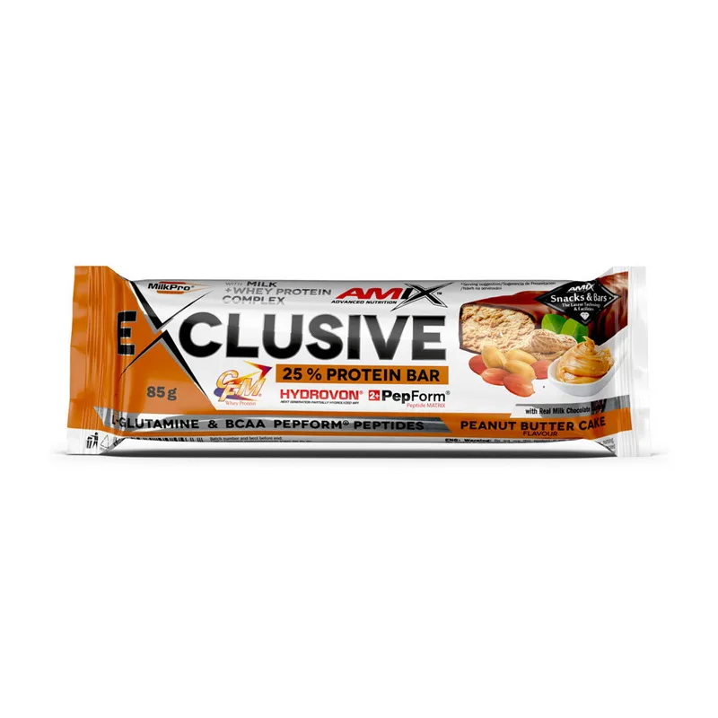Exclusive Protein Bar 25% - 85 г торт з арахісовим маслом