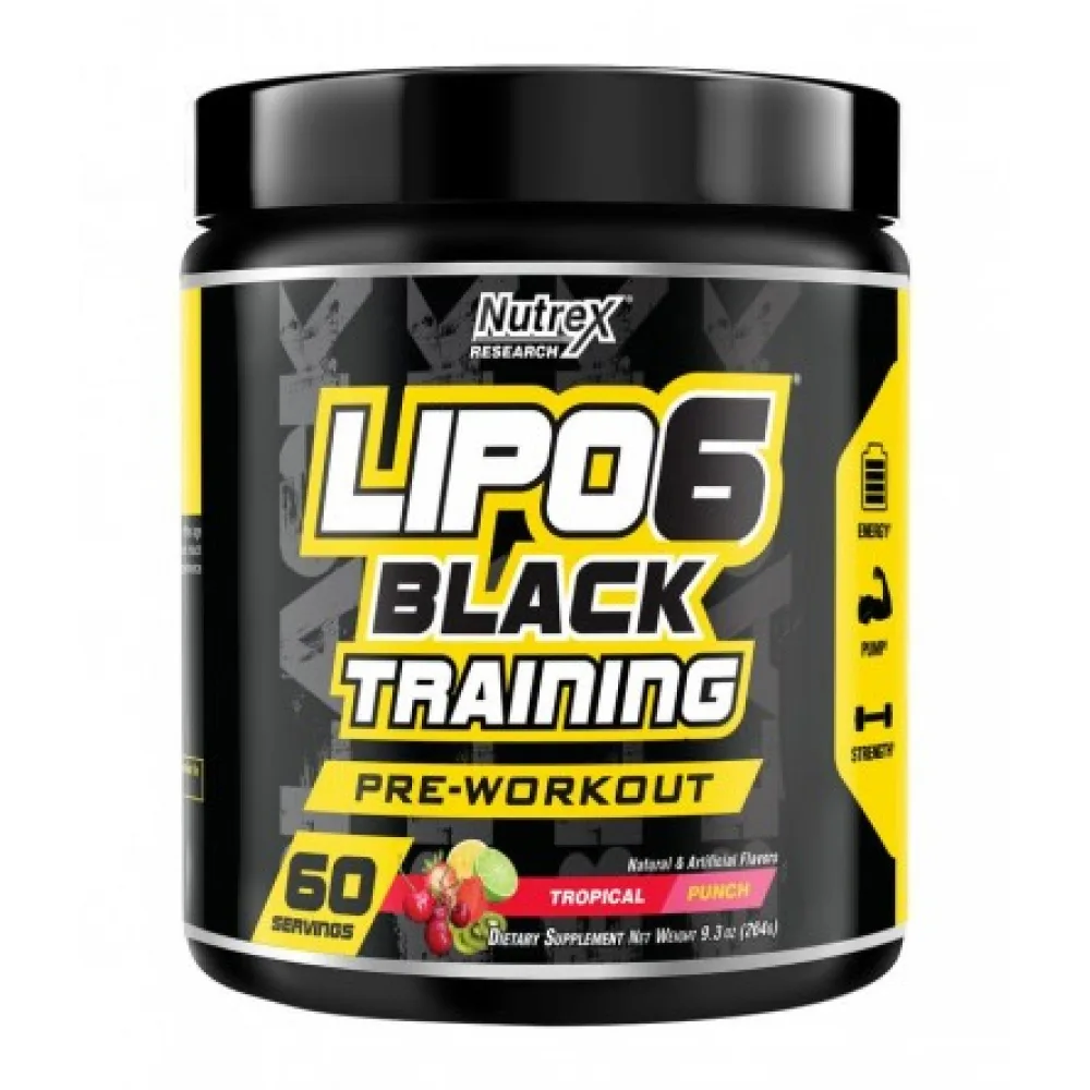 Lipo-6 Black Training дикий виноград 60 порцій
