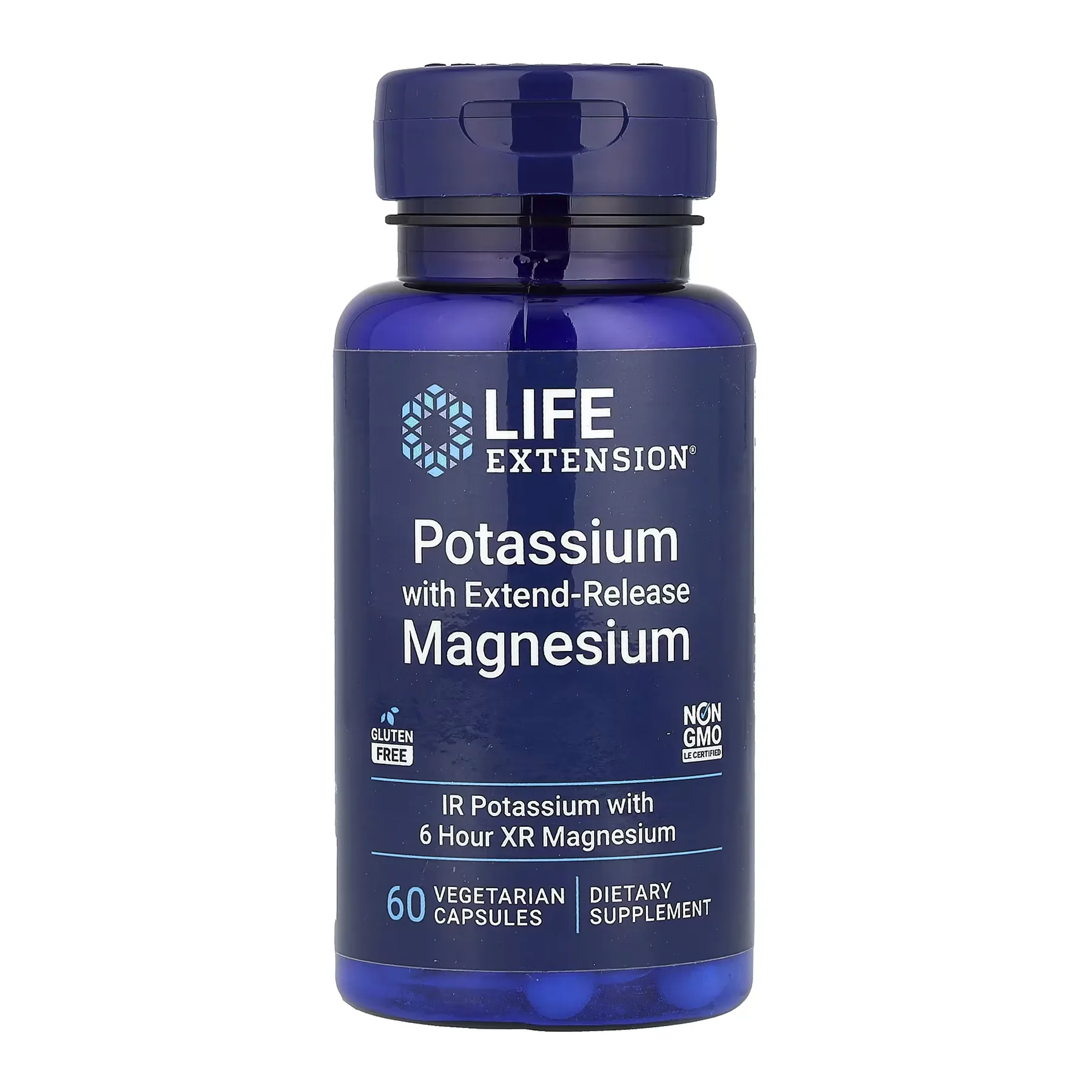 Potassium with Extend Release Magnesium - 60 капсул