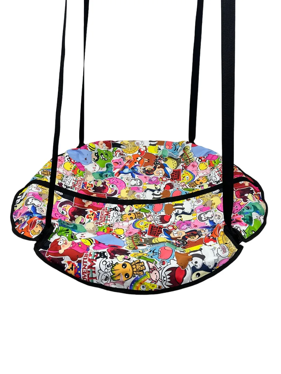 Гойдалки підвісні для дітей та дорослих, гніздо лелеки Multi (мульті)