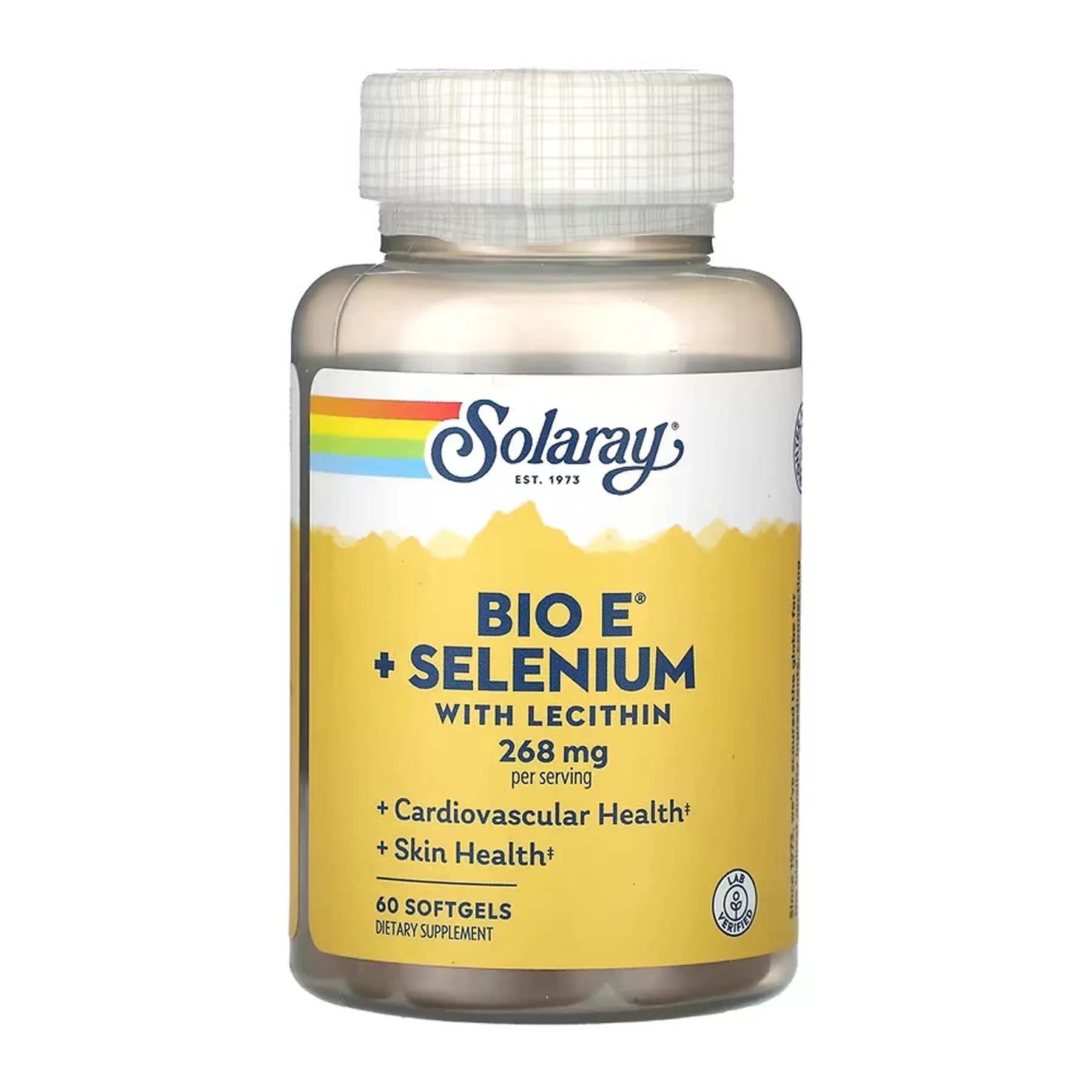 Bio Vitamin E with Selenium 268 мг - 60 софтгель