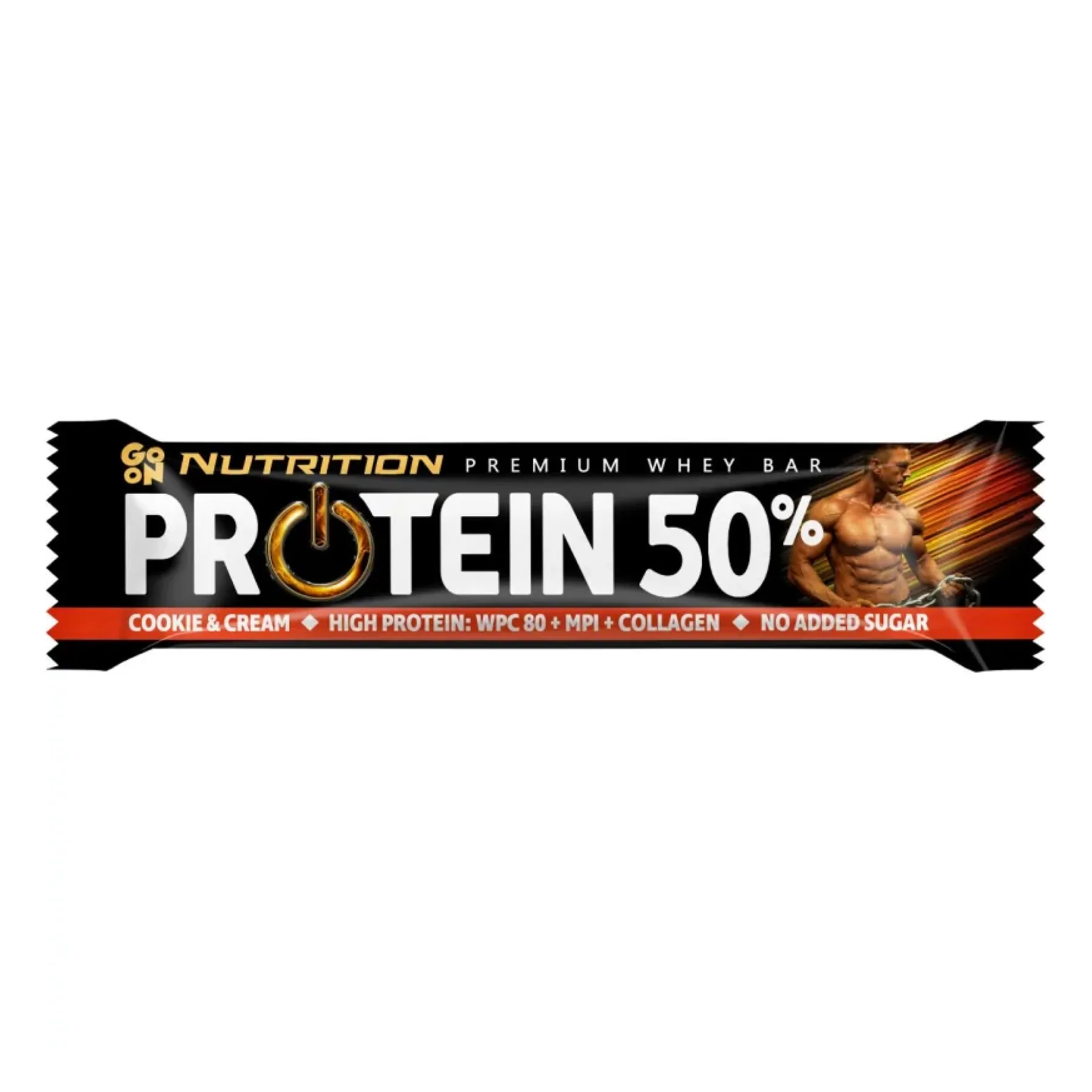 Protein Bar 50% - 24x40 г Крем з печивом