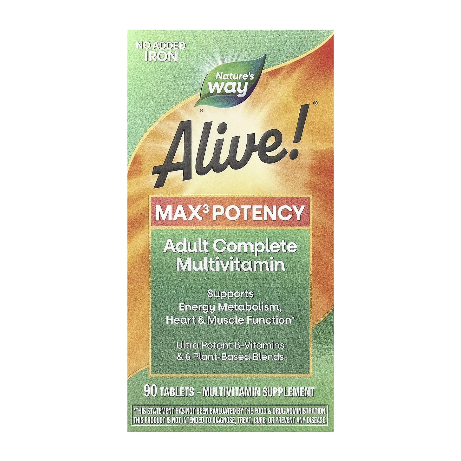 Max3 (No-Iron) - 90 таблеток