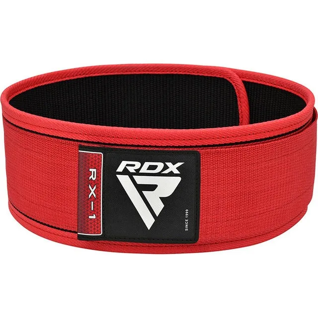 Пояс для важкої атлетики RDX RX1 Weight Lifting Belt RED-L