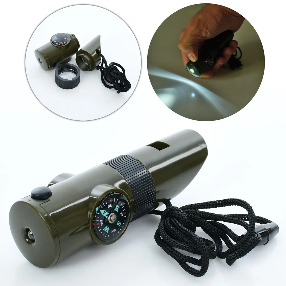 Свисток туристичний 6в1