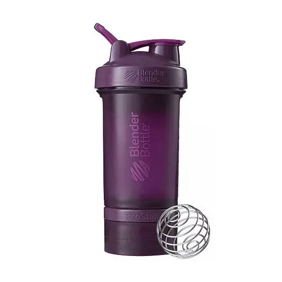 Blender Bottle Prostak - 650 мл, сливовий