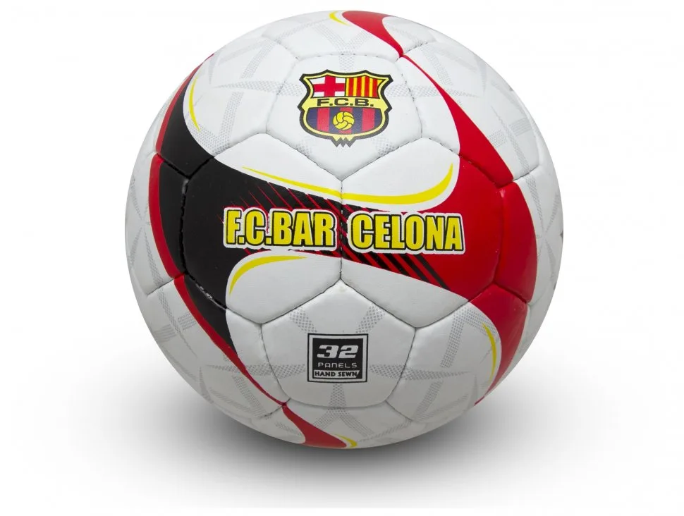 М'яч футбольний клуб Barcelona білий