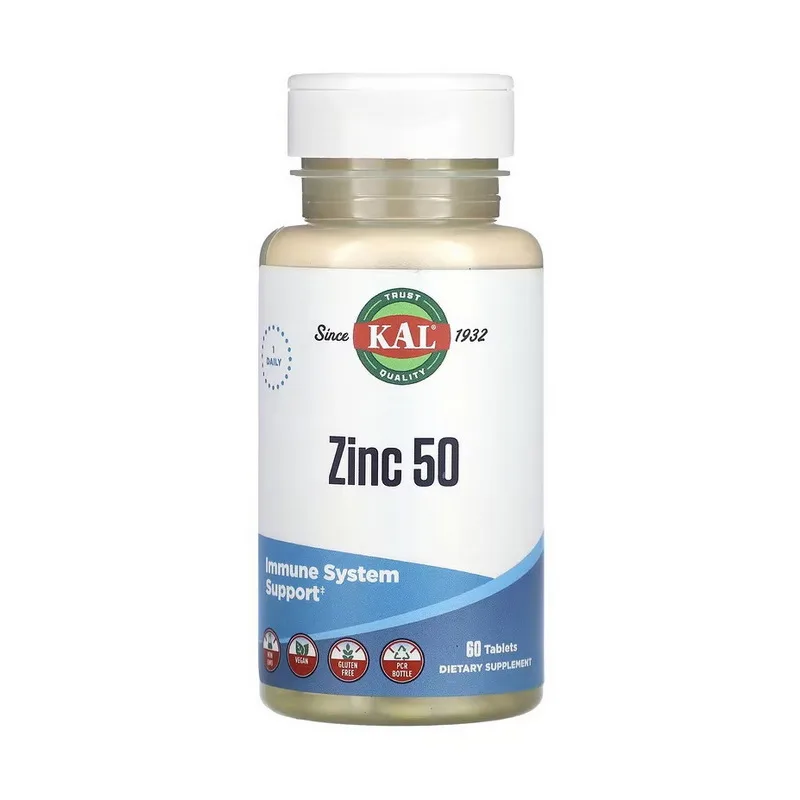 Zinc 50 - 60 таблеток