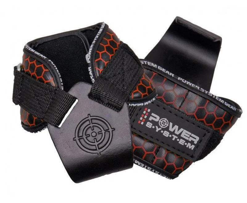 Гаки для тяги на зап'ястя Power System PS-3360 Hooks V2 Black/Red - L