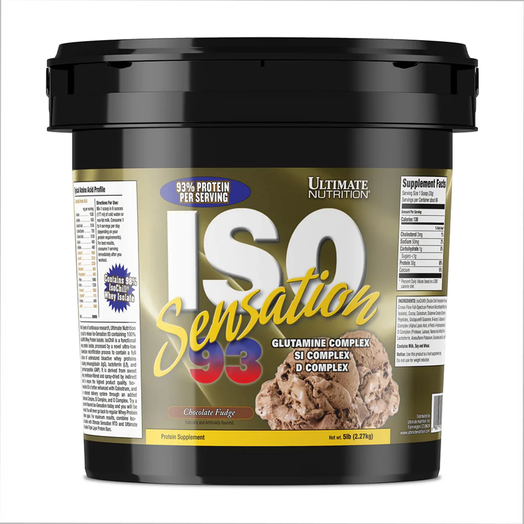 ISO Sensation - 2,27 кг шоколадна помадка