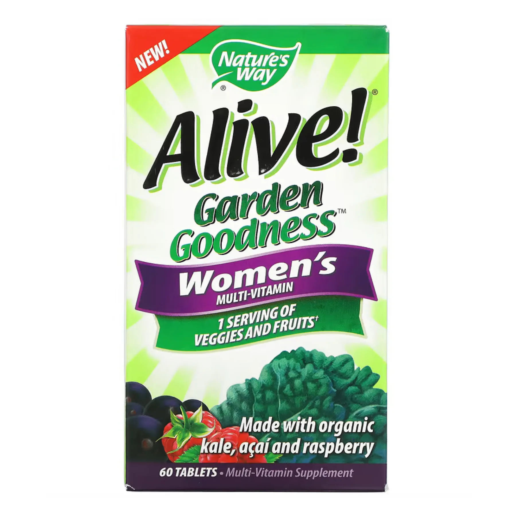 Alive Organic Garden Goodness Women - 60 таблеток