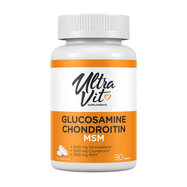Ultra Vit Glucosamine & Chondroitin MSM - 90 таблеток
