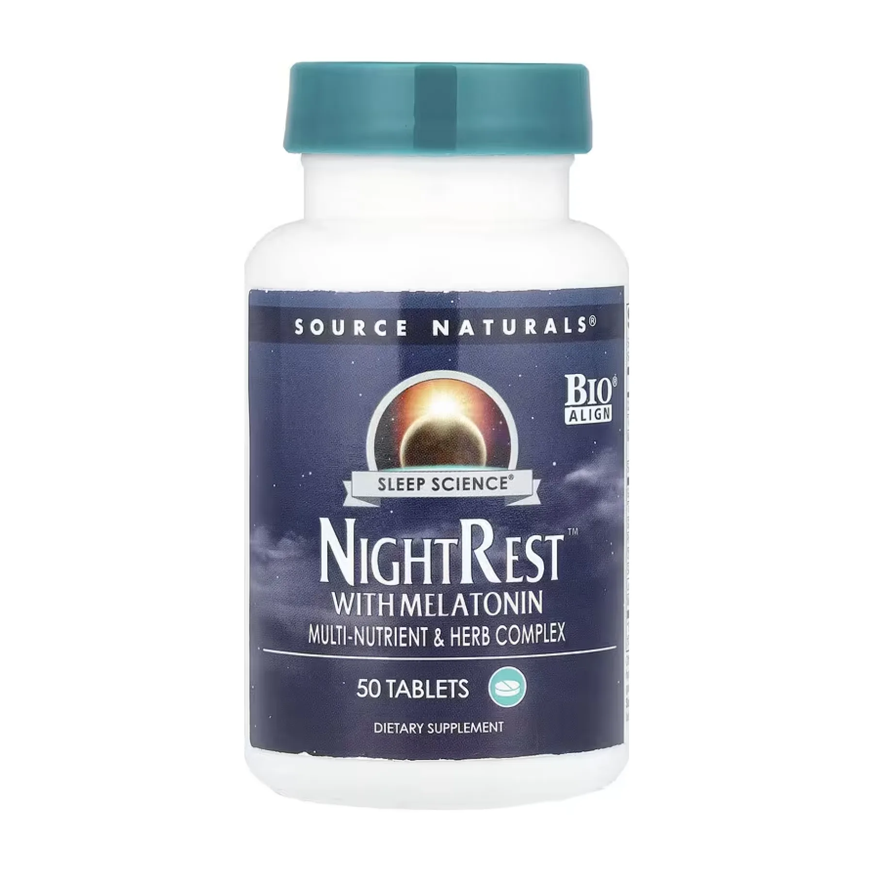 Sleep Science® NightRest™ with Melatonin - 50 таблеток