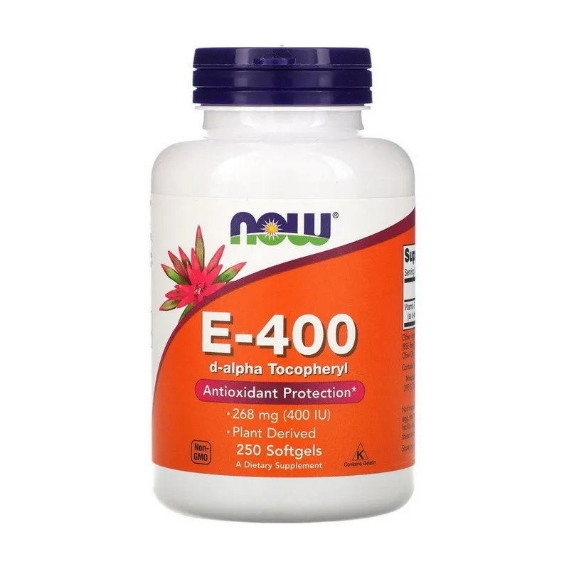 E-400 d alpha Tocopheryl - 250 софтгель