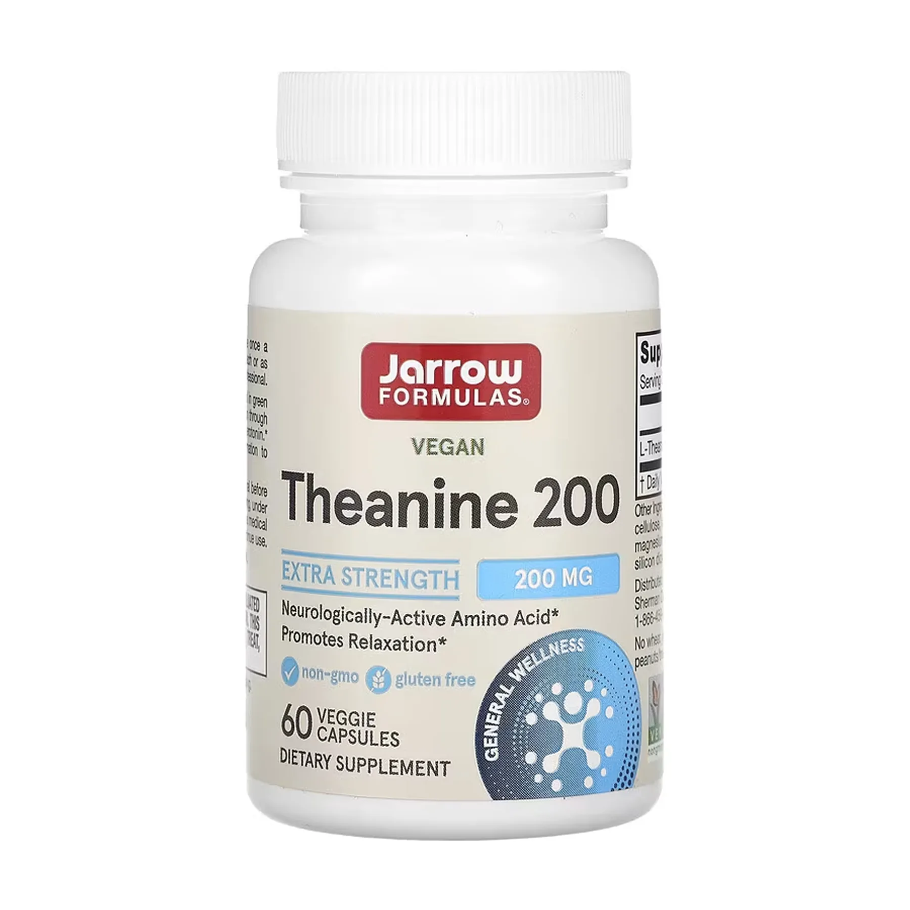 Theanine 200 мг - 60 капсул