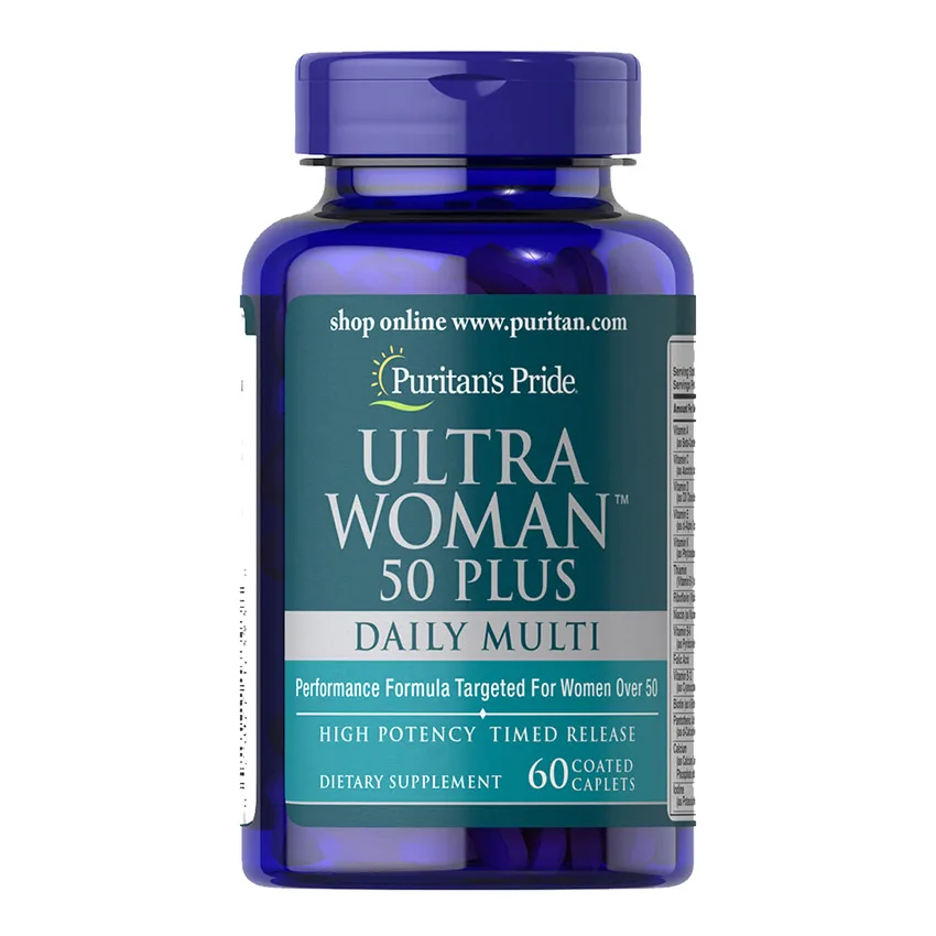 Ultra Woman 50 Plus Daily Multi Timed Release 60 таблеток