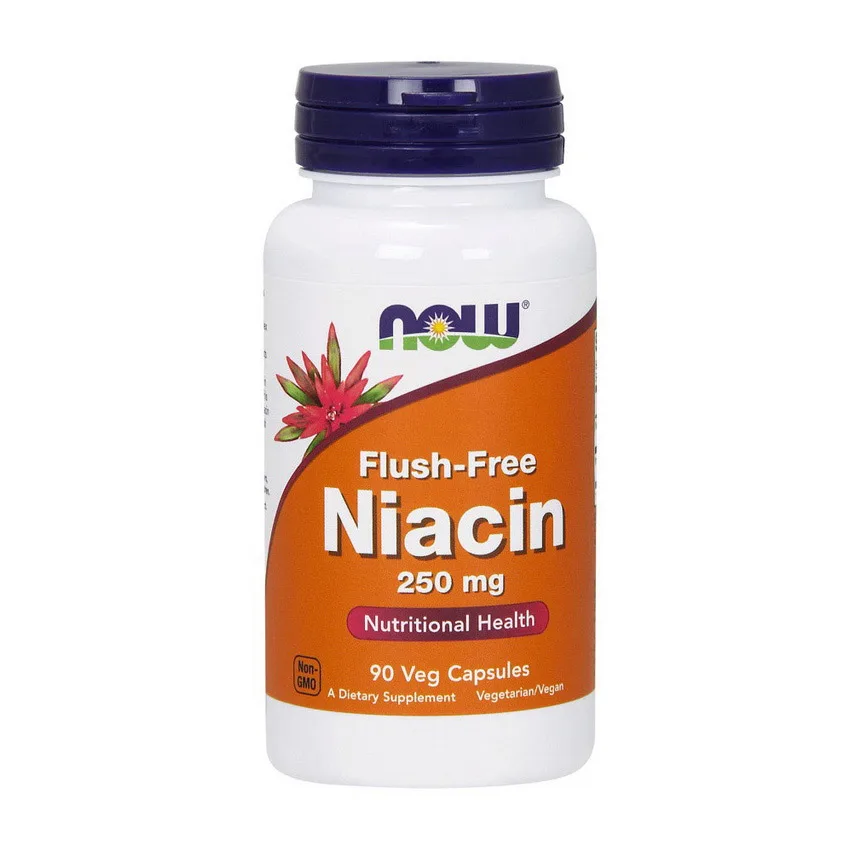 Flush Free Niacin 250 мг - 90 капсул