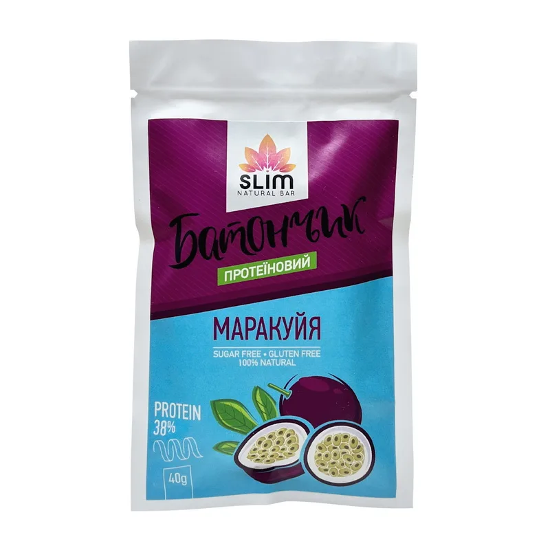 Slim Protein Bar - 40 г, маракуйя