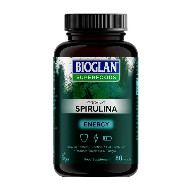 Organic Spirulina - 60 капсул