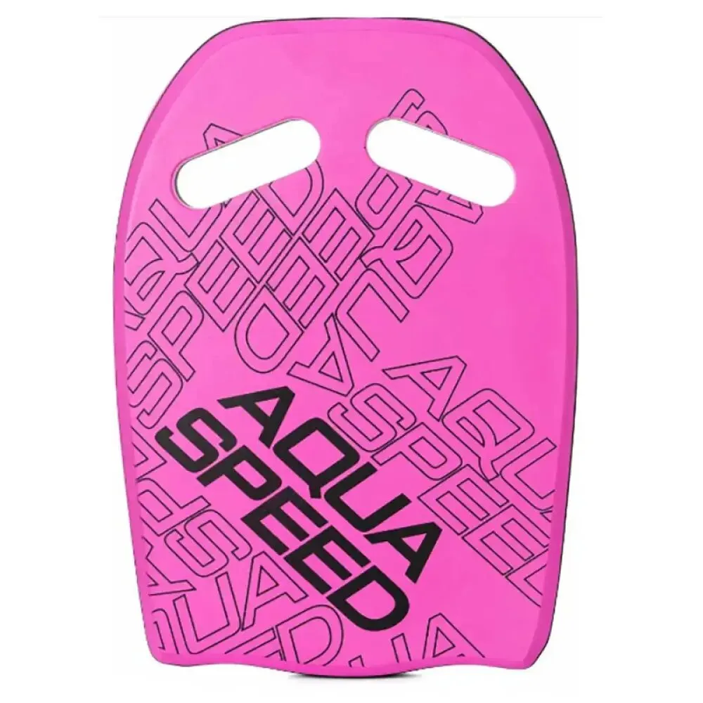Доска для плавания Aqua Speed WAVE KICKBOARD 3980 розовый универсальный 43x28x3.6 см 539-03 (оригинал)