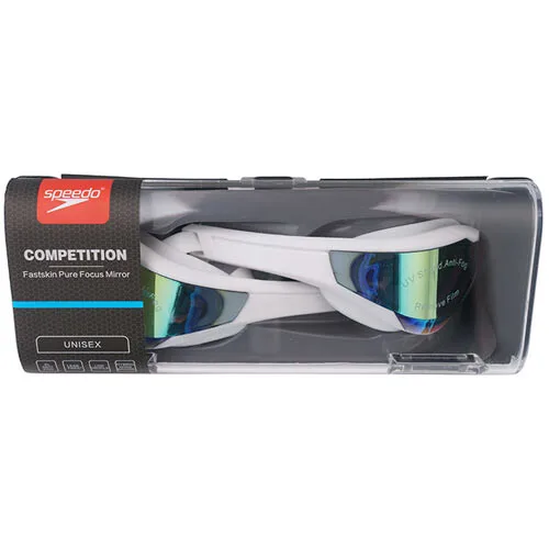 Окуляри для плавання Speedo Fastskin Pure Focus Mirror білий універсальний 7-081028W/W
