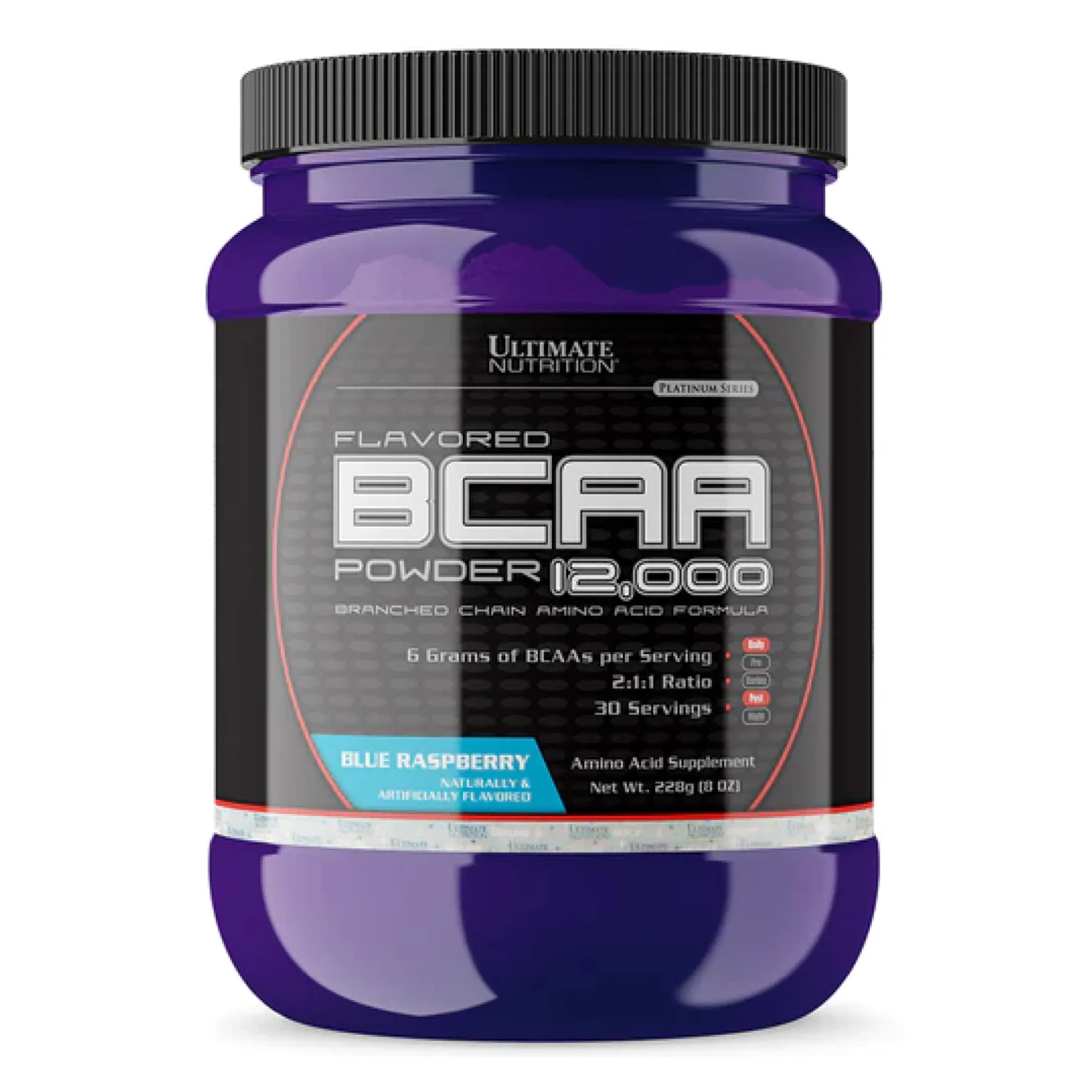 BCAA Powder 12000 - 228 г блю распберрі