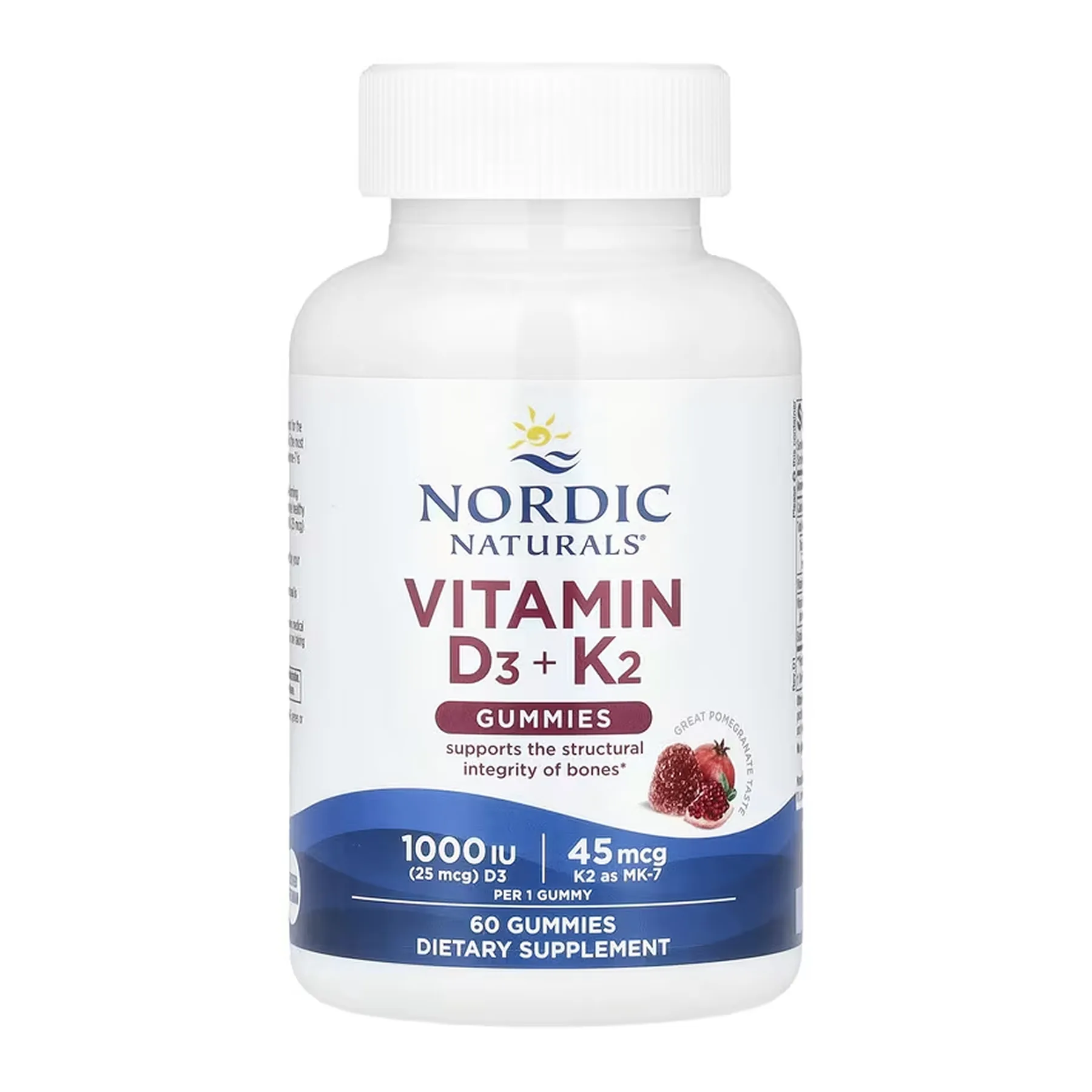 Vitamin D3 + K2 - 60 жуйок
