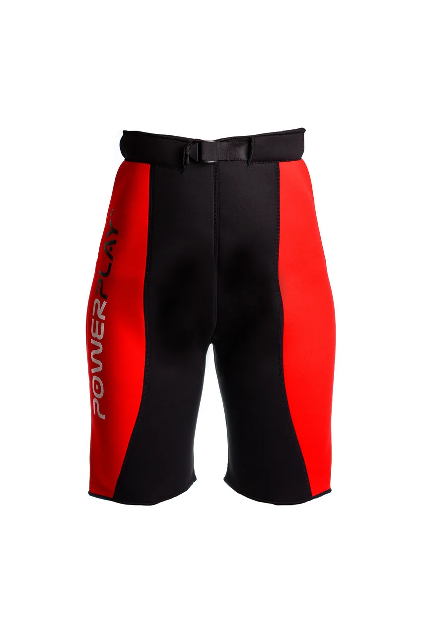 Shorts for weight loss PowerPlay 4304 red black S/M