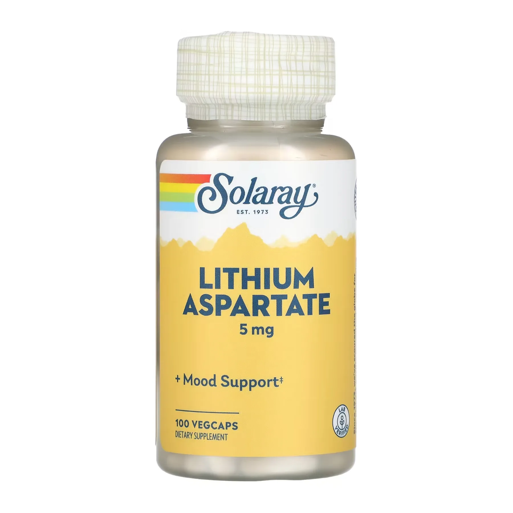 Lithium Aspartate 5 мг - 100 капсул