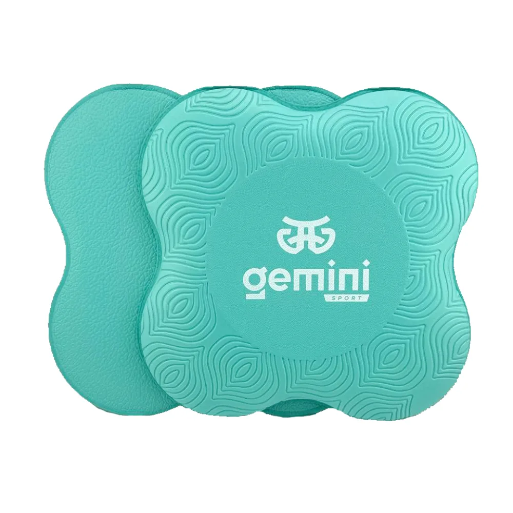 Підставка під коліно та лікоть для йоги та фітнесу 2 шт блакитний