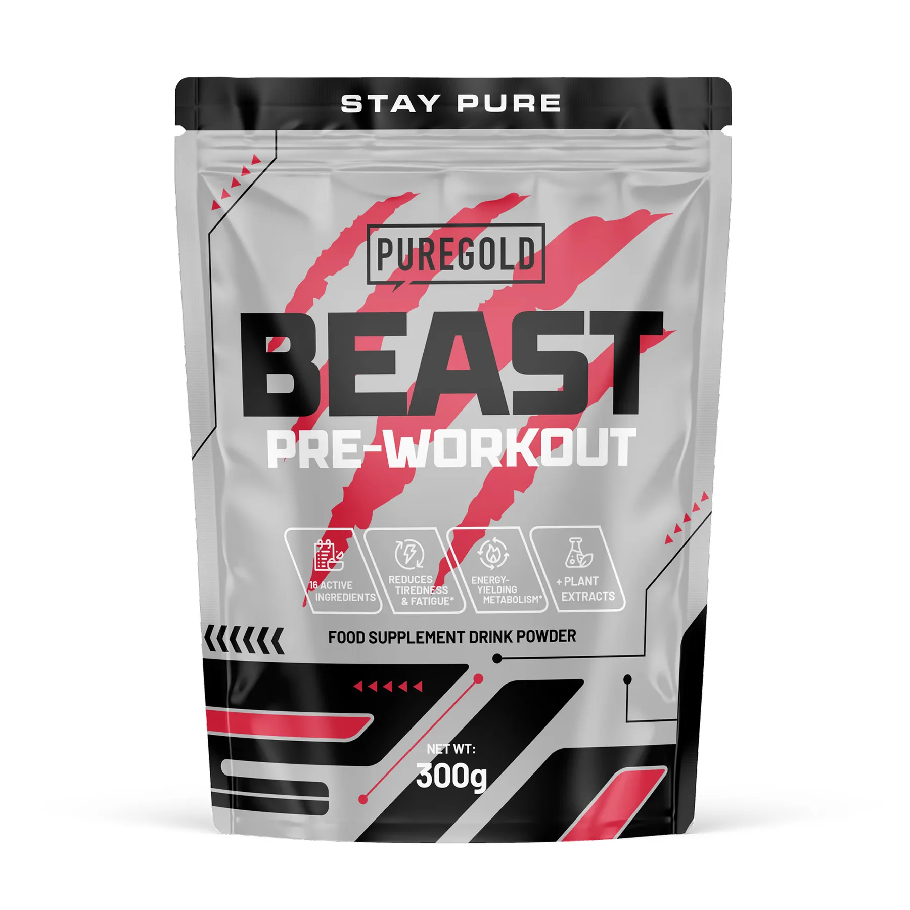 Beast Pre-Workout - 300 г Вишня