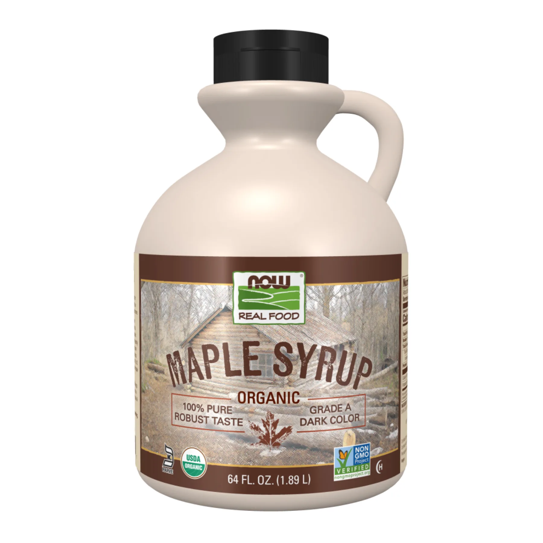 Maple Syrup Organic Grade A Dark Color - 473 мл затерта дата
