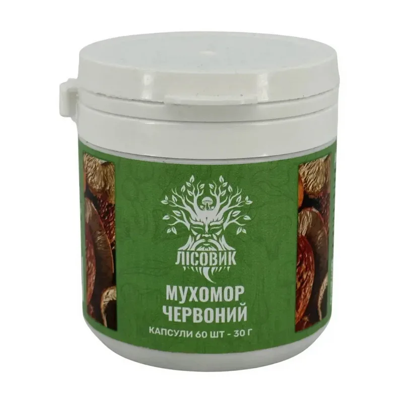 Мухомор Червоний - 60 капсул