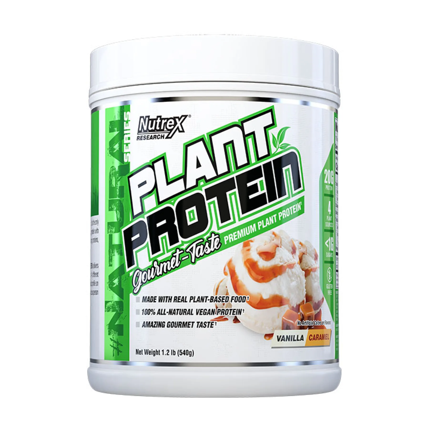 Plant Protein - 536 г ваніль карамель