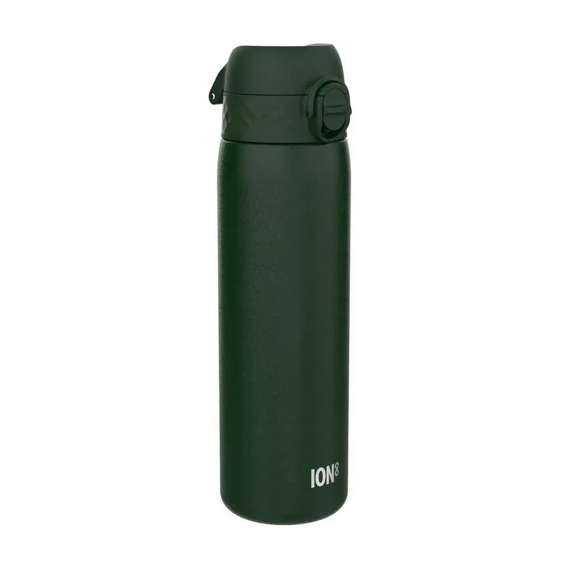 ION8 Stainless Steel Waterbottle - 600 мл dark зелений
