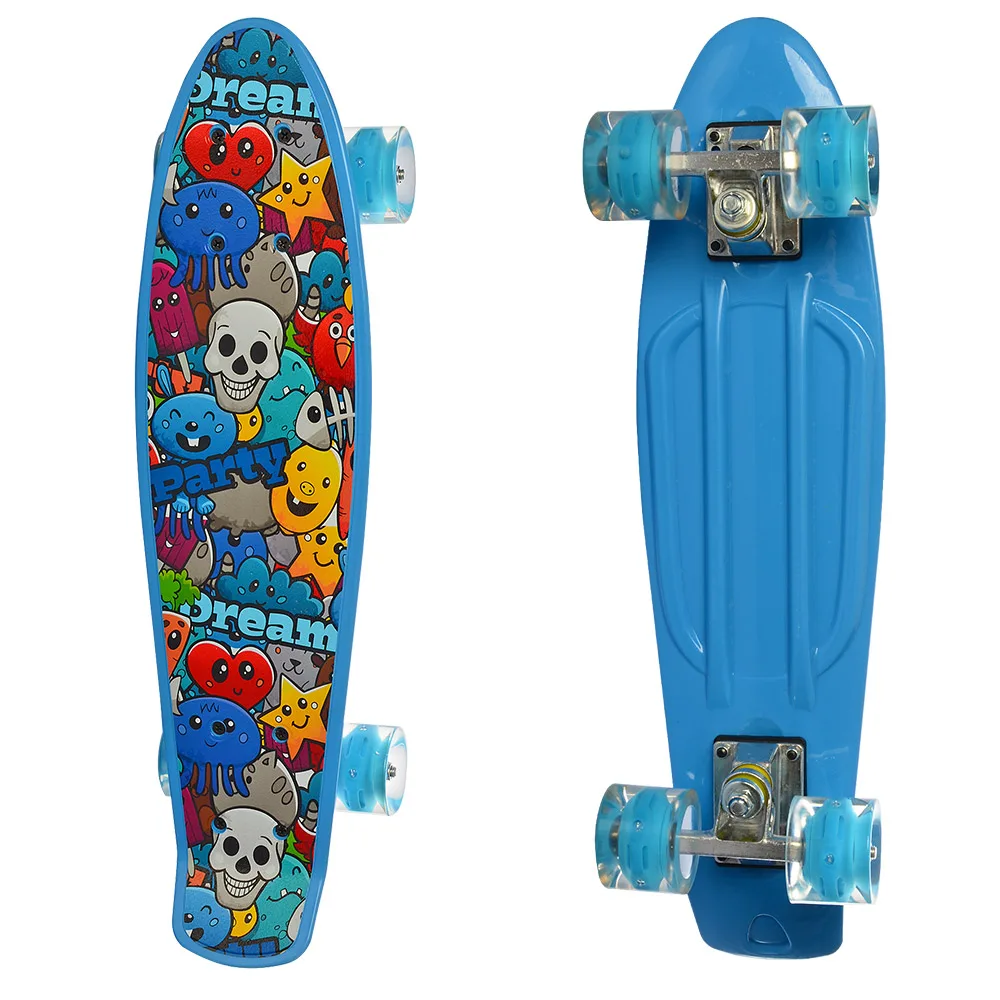 Скейт пенні борд Profi MS 0749-5 Блакитний