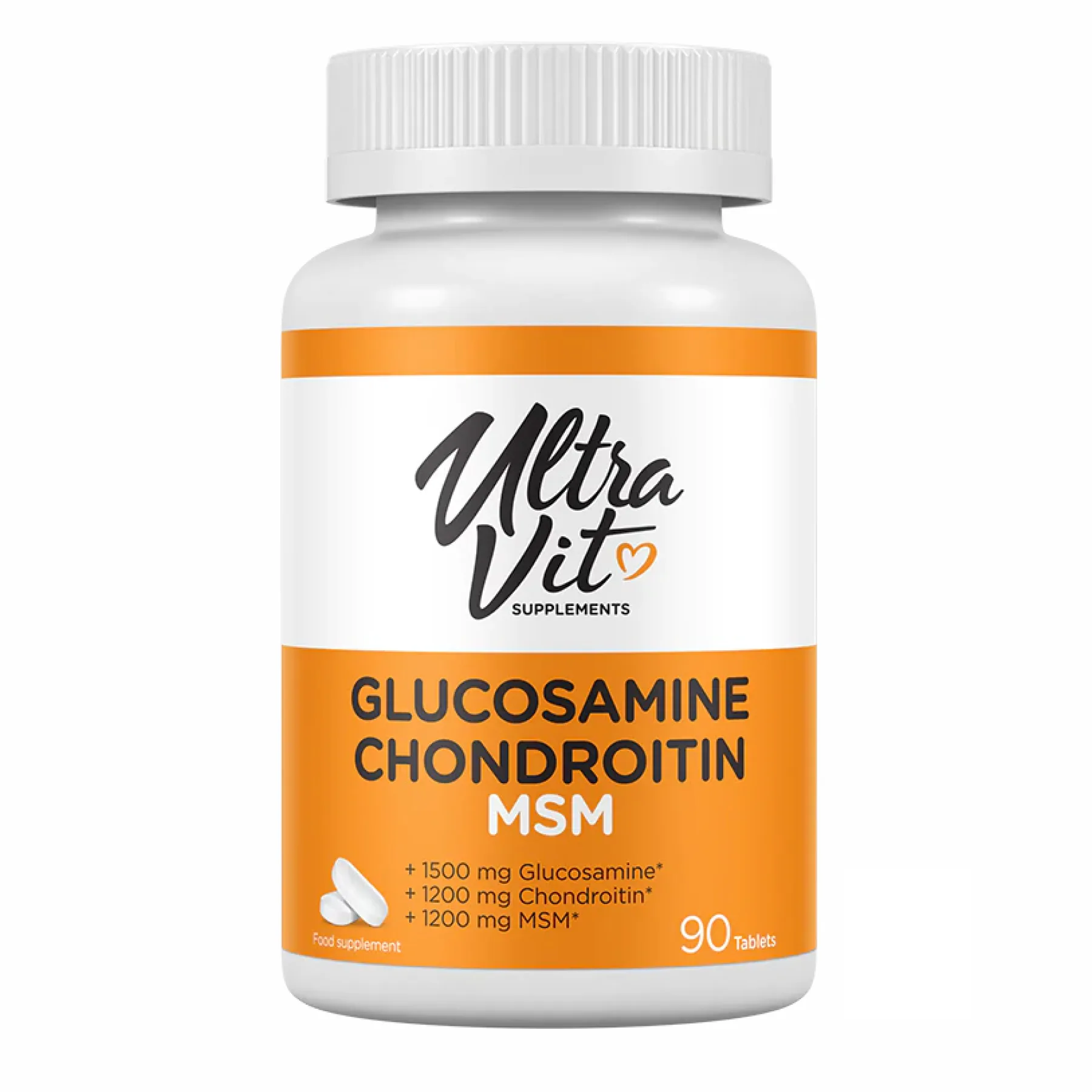 Ultravit Glucosamine Chondroitin MSM - 90 таблеток