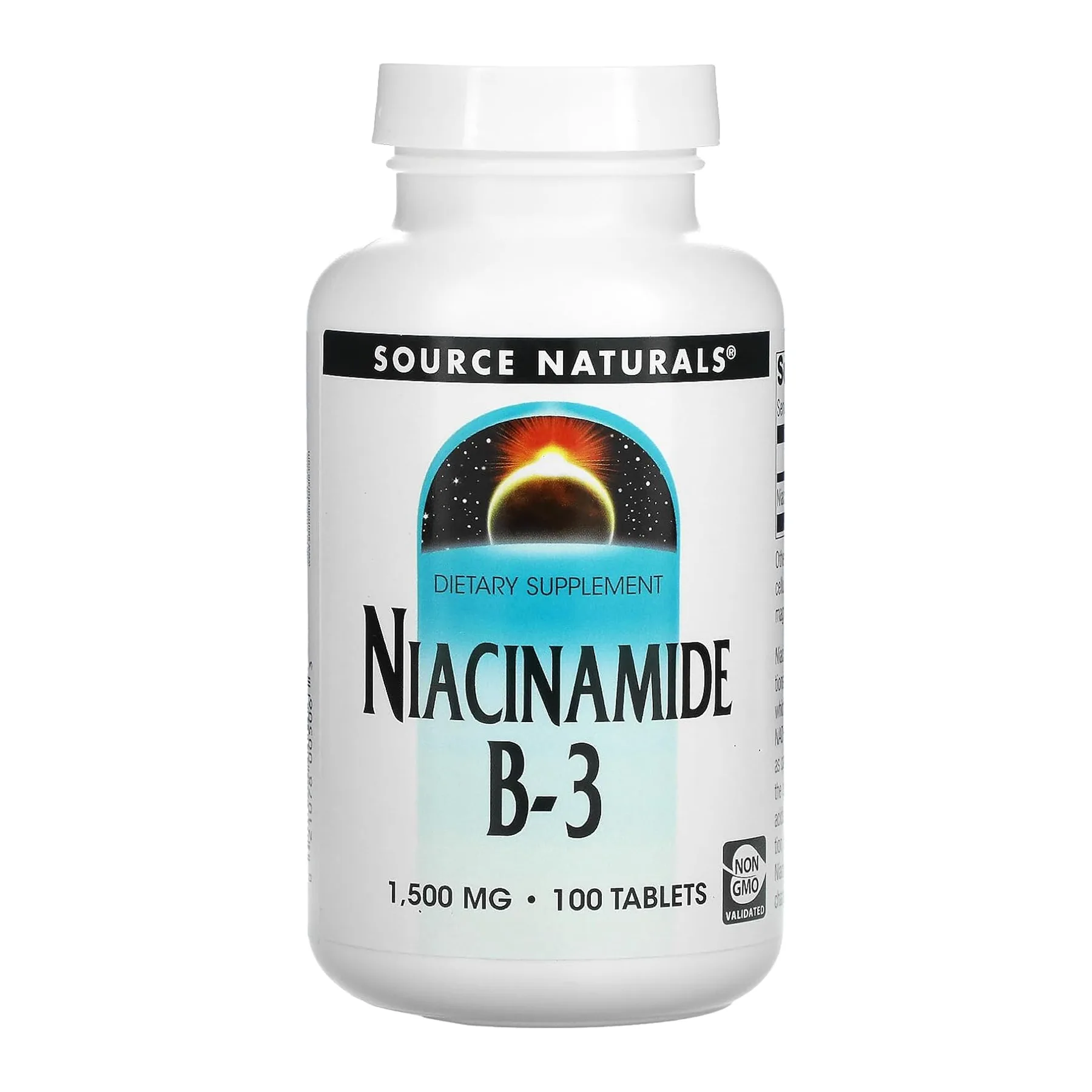 Niacinamide B-3 1500 мг - 100 таблеток