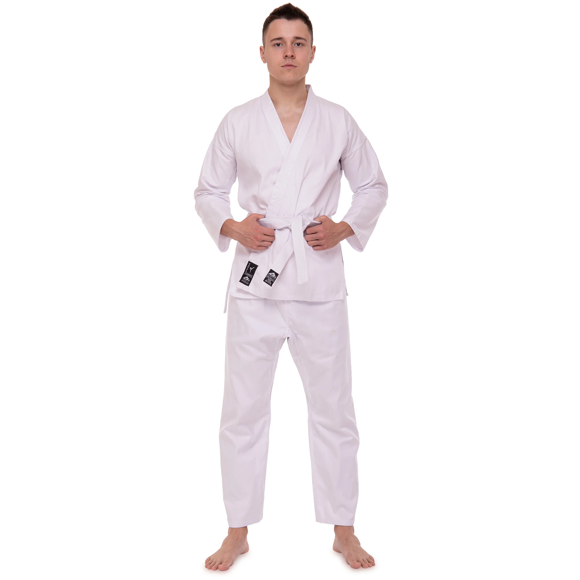 Кімоно для карате MATSA білий - зріст 190