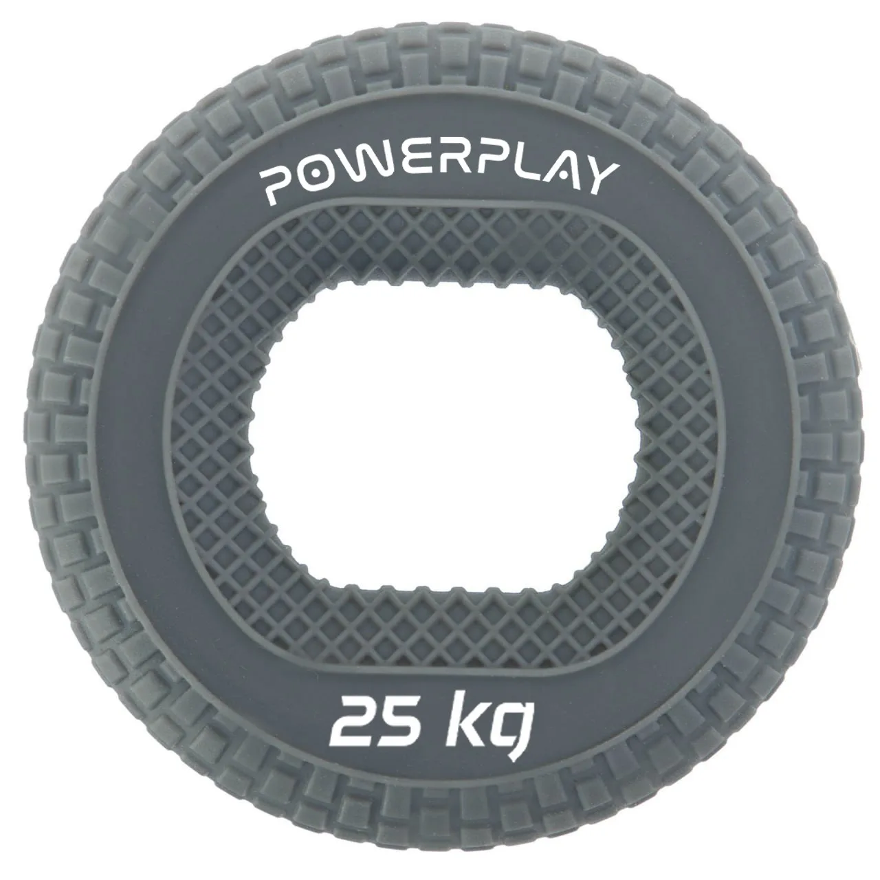 Еспандер кистьовий силіконовий PowerPlay PP-4333 Hand Grip Large 25 кг. сірий